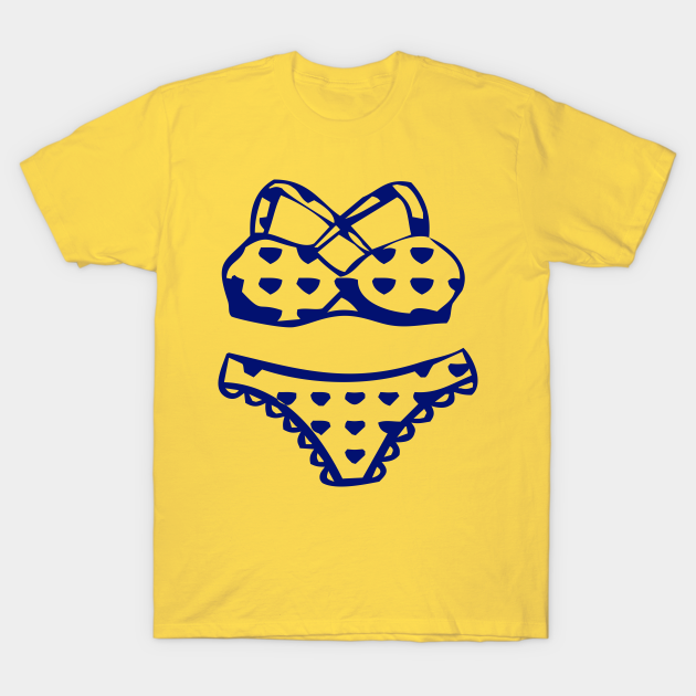 The cute kawaii Bikini swimsuit design in NAVY BLUE swimsuit design